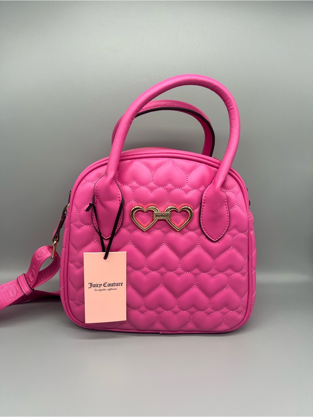Juicy couture straight from the heart satchel purse